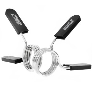 Zaciski motylkowe + tworzywo do gryfów olimpijskich 50mm (2szt)