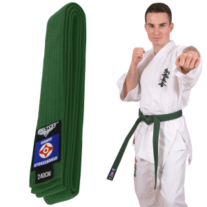 Zielony pas karate Kyokushinkai Beltor®