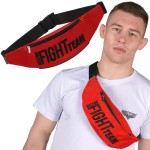 Saszetka (Nerka) sportowa Fight Team czerwona Beltor®