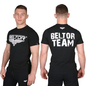 T-shirt Slim "BELTOR TEAM" kolor czarny Beltor®
