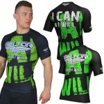 Rashguard męski Short Sleeve I Can & I Will - Beltor