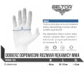 Rękawice do MMA Grapplingowe Platinum Fighter Rozmiarówka